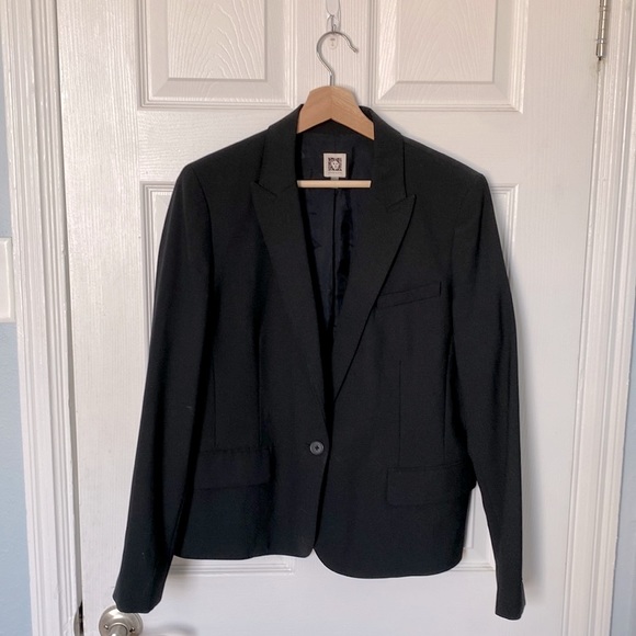 Anne Klein black blazer - size 14 - Picture 1 of 5
